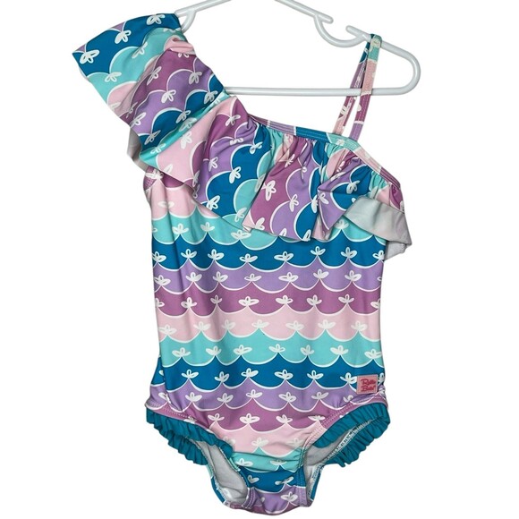 Ruffle Butts Ruffle Strap One Piece Swimsuit Size 4T - Picture 4 of 6